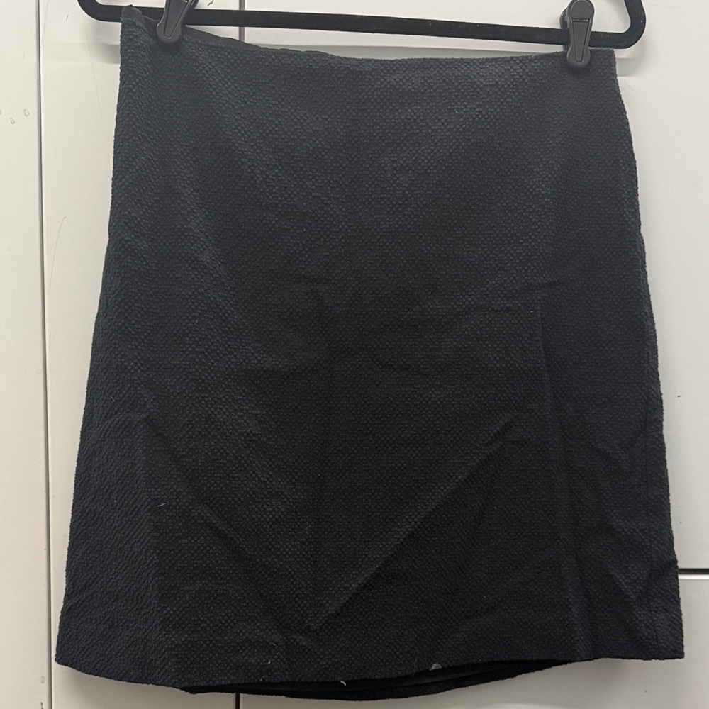 Ann Taylor Black Mini Skirt